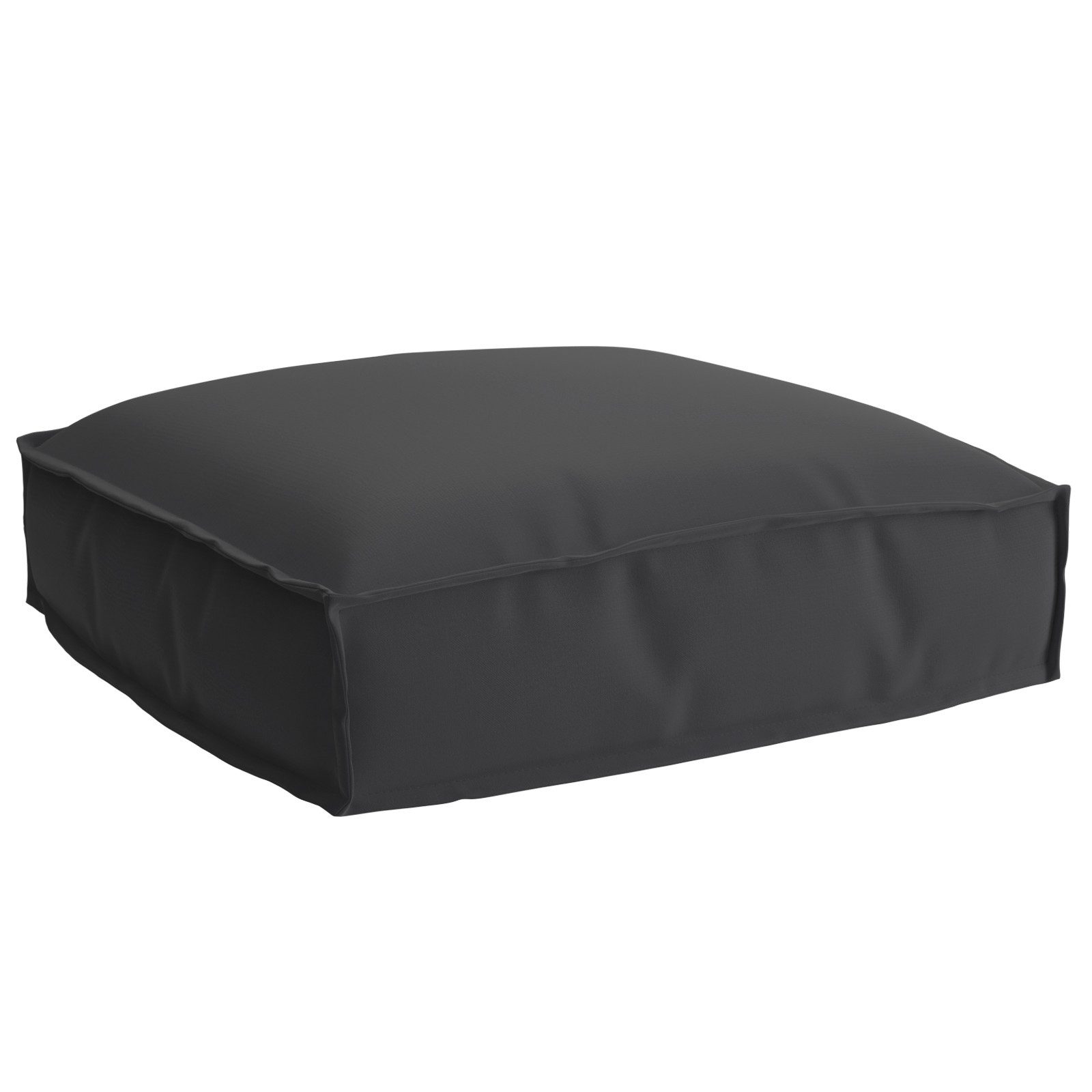 vidaXL Sitzauflage Palettensitzkissen Schwarz 50x50x12 cm günstig online kaufen