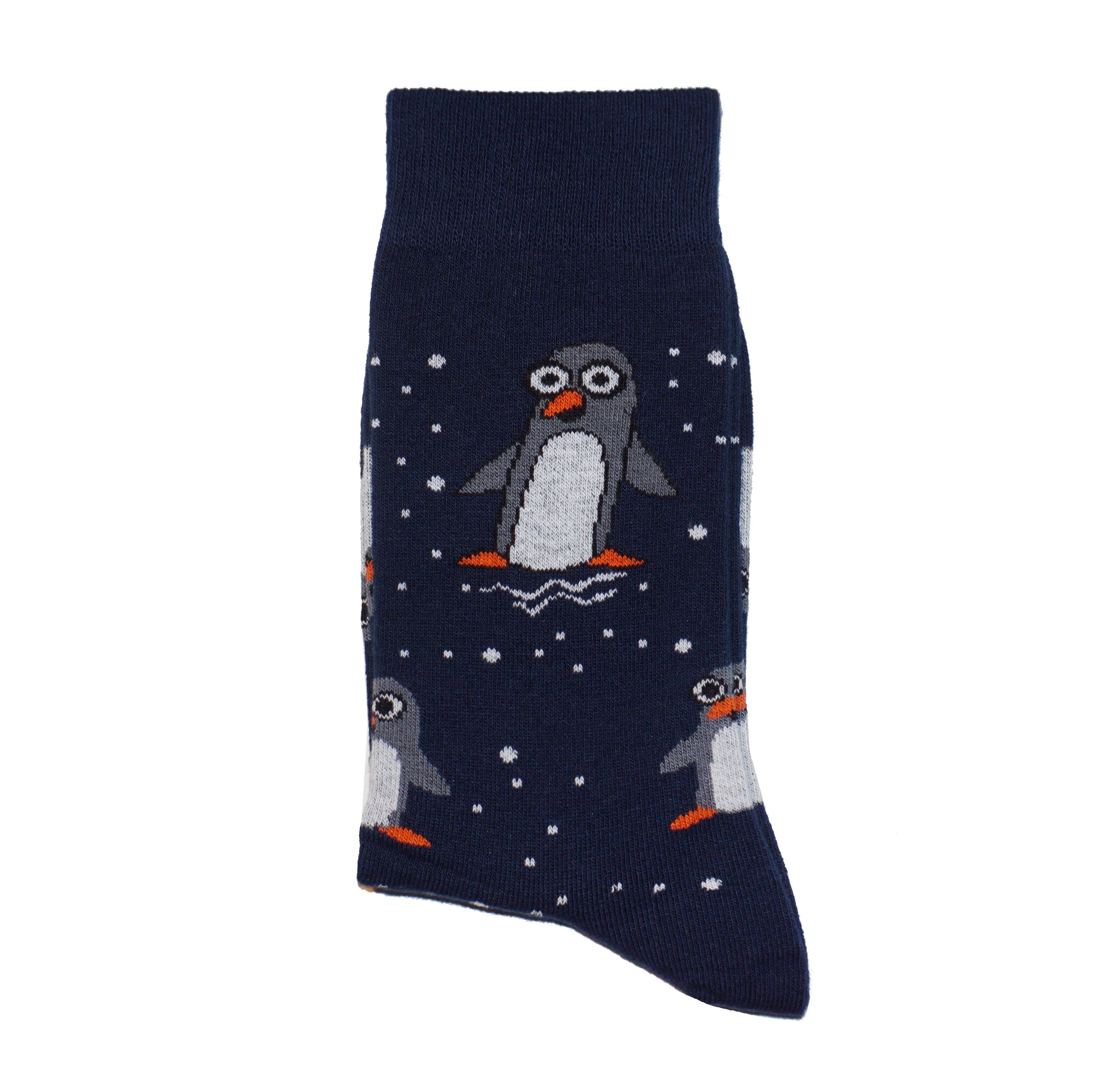 WERI SPEZIALS Strumpfhersteller GmbH Businesssocken Herren Socken >>Pinguin günstig online kaufen