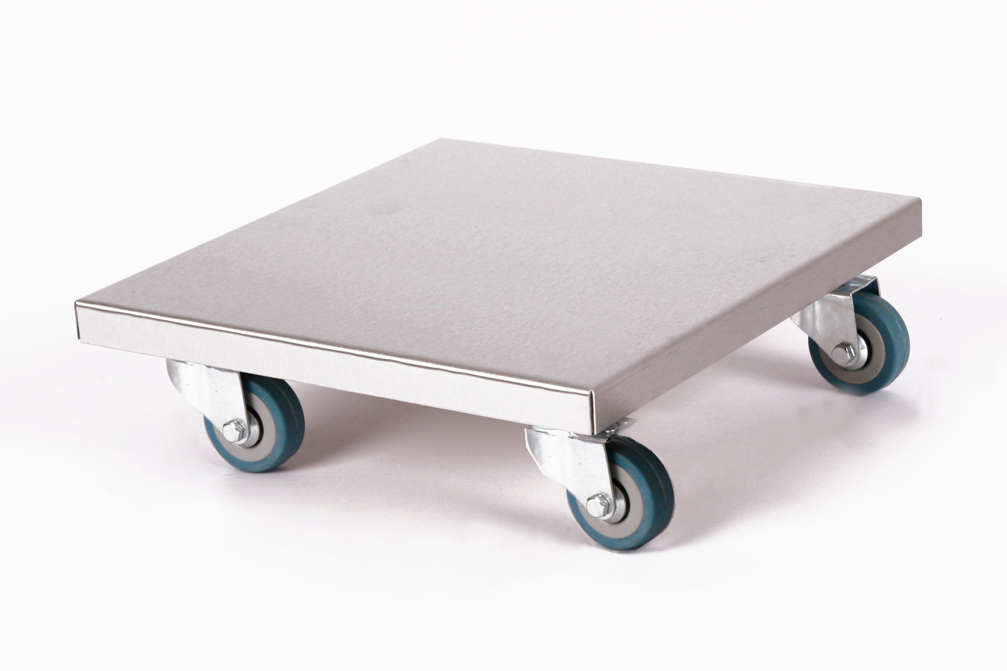 Szagato Pflanzenroller Möbelroller ALU Edelstahl 30 cm 40 cm 50 cm (Alle Ausführungen)