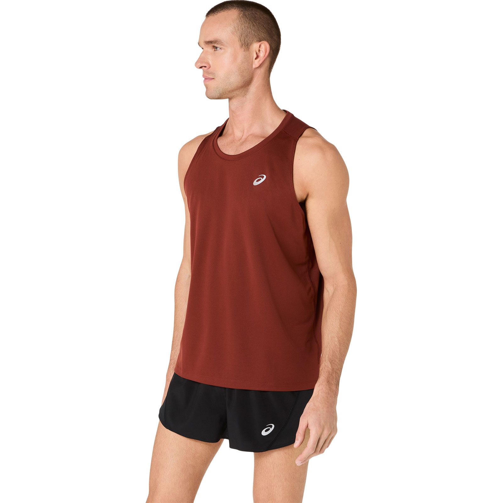 Asics Laufshirt CORE Singlet Men 2011D223-201 Leichtes Lauf Trägershirt