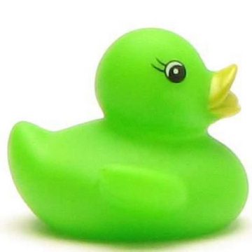 Duckshop Badespielzeug Badeente - Nina (grün) - Quietscheente