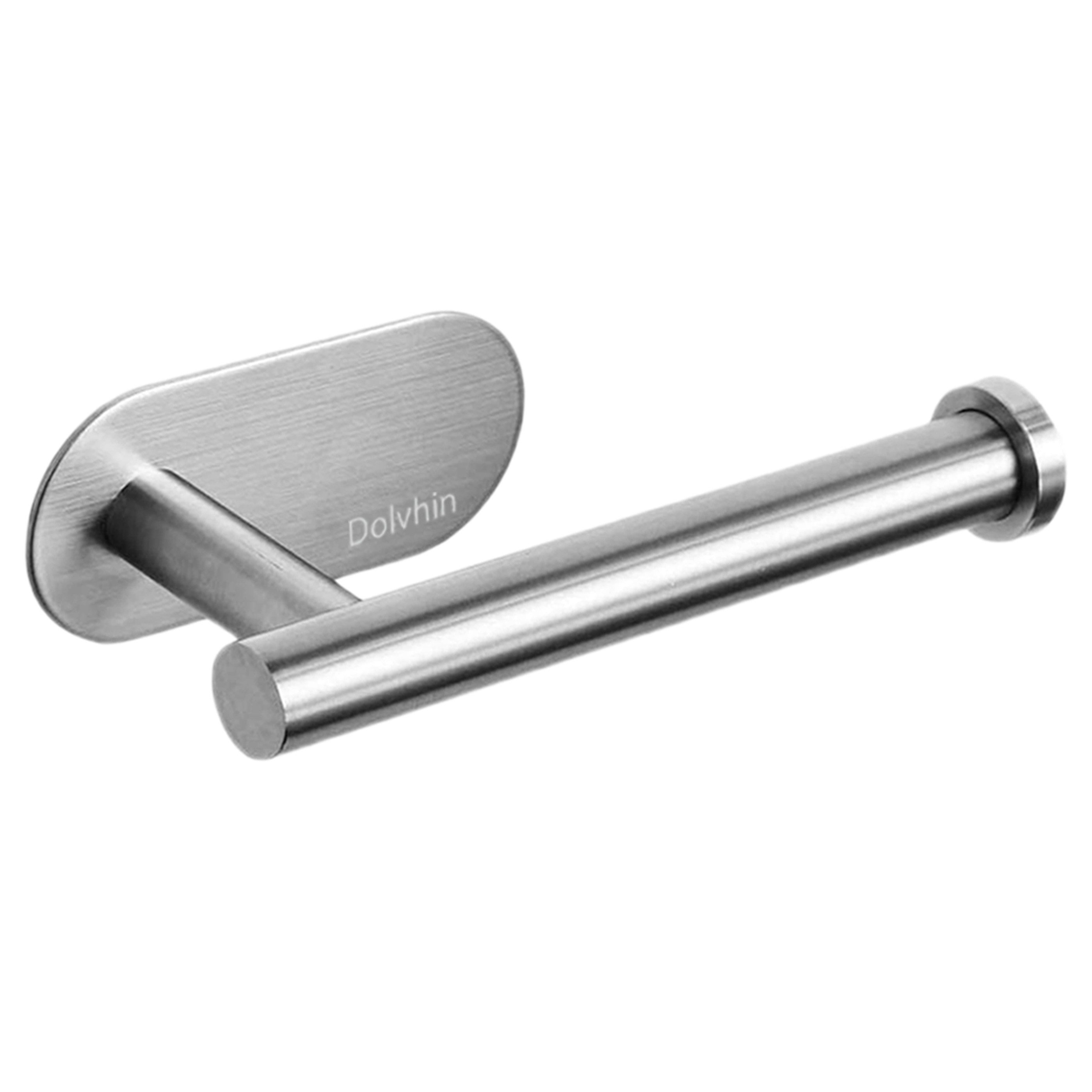 Dolvhin Toilettenpapierhalter ohne Bohren Edelstahl Klopapierhalter Selbstk günstig online kaufen