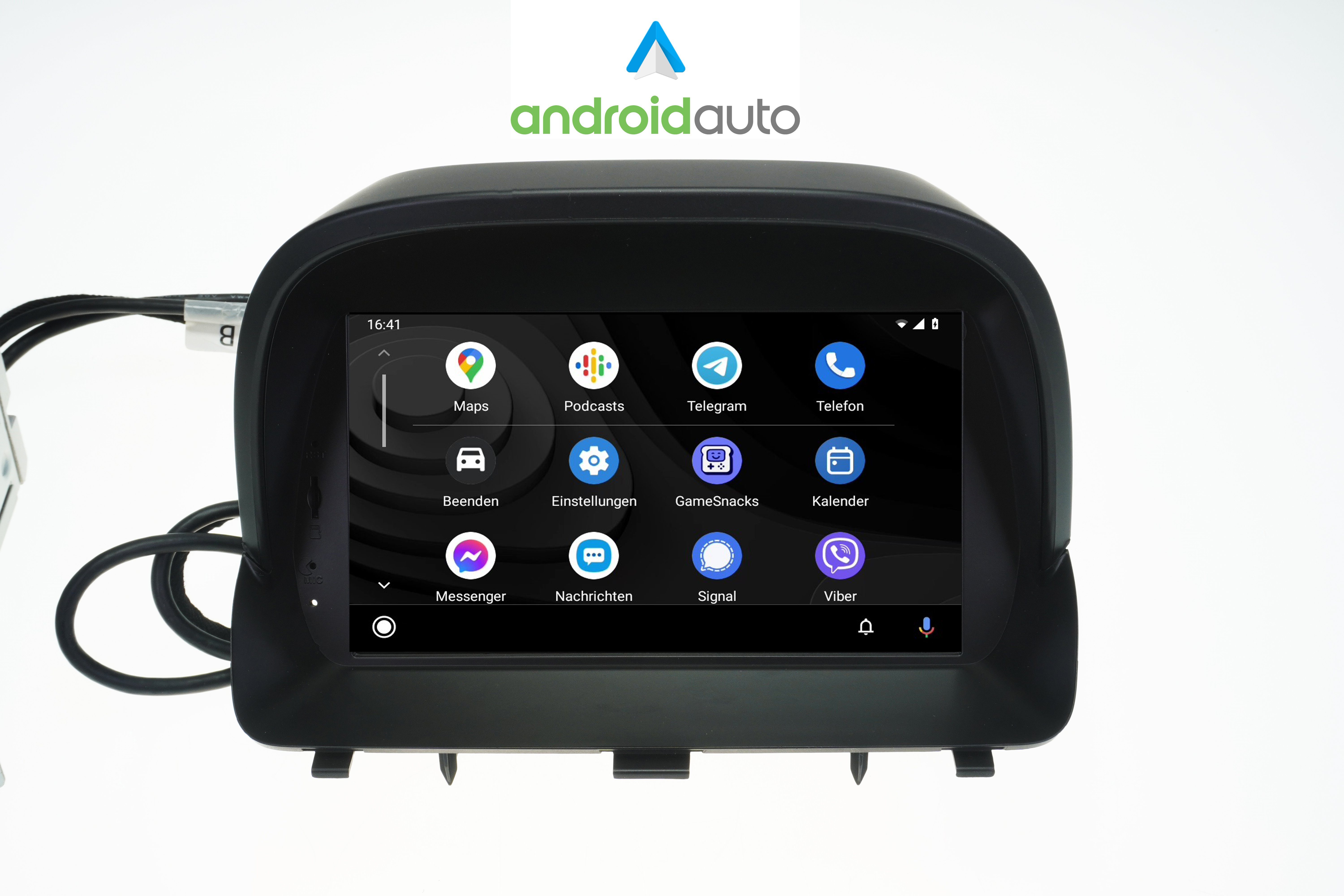 TAFFIO Für Autoradio Touchscreen CarPlay Einbau-Navigationsgerät 8" Opel Mokka A GPS Android