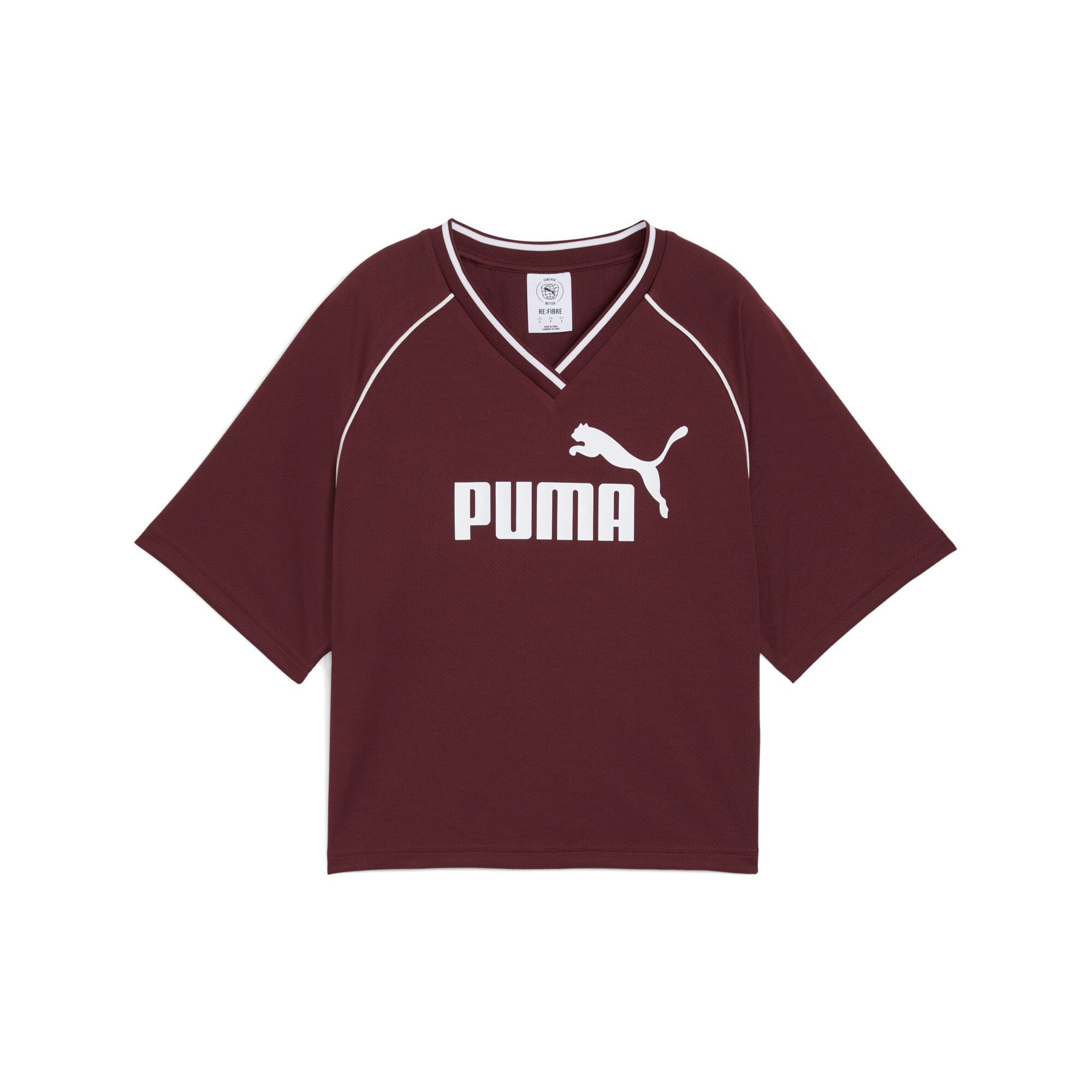 PUMA T-Shirt ESS RELAXED CROPPED FOOTBALL günstig online kaufen