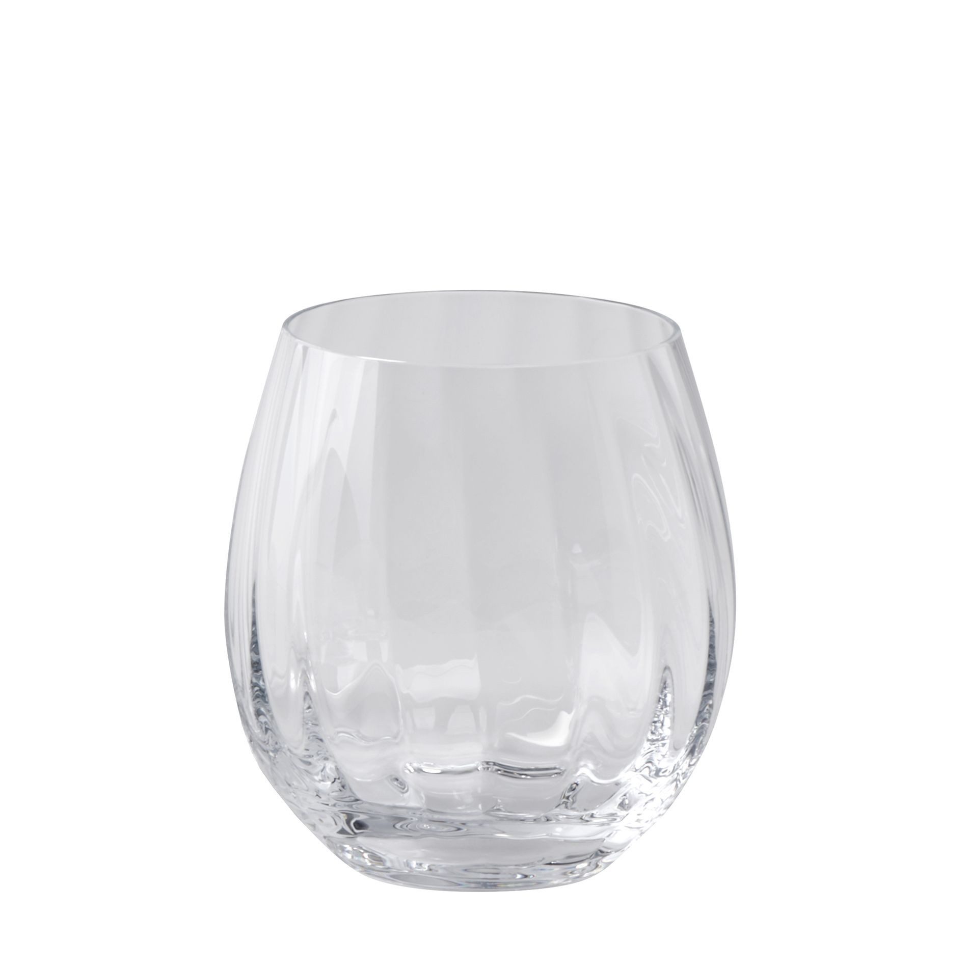 Lambert Glas Gatsby Trinkglas Kristallglas, klar H 10 cm, D 7, Kristallglas/ 18er Optik