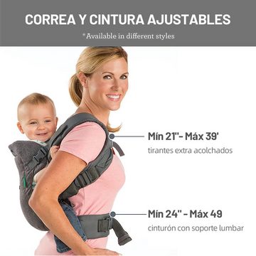 Avisto Bauchtrage Babytrage für Neugeborene und Kleinkinder Ergonomische 4-in-1 (Ergonomische Babytrage, 4 Tragemöglichkeiten, 1-tlg., Bauchtrage Rückentrage für Babys & Kleinkinder (3-15 kg), leichte Babytrage mit Hüftsitz, Hüftgurt Babytrage