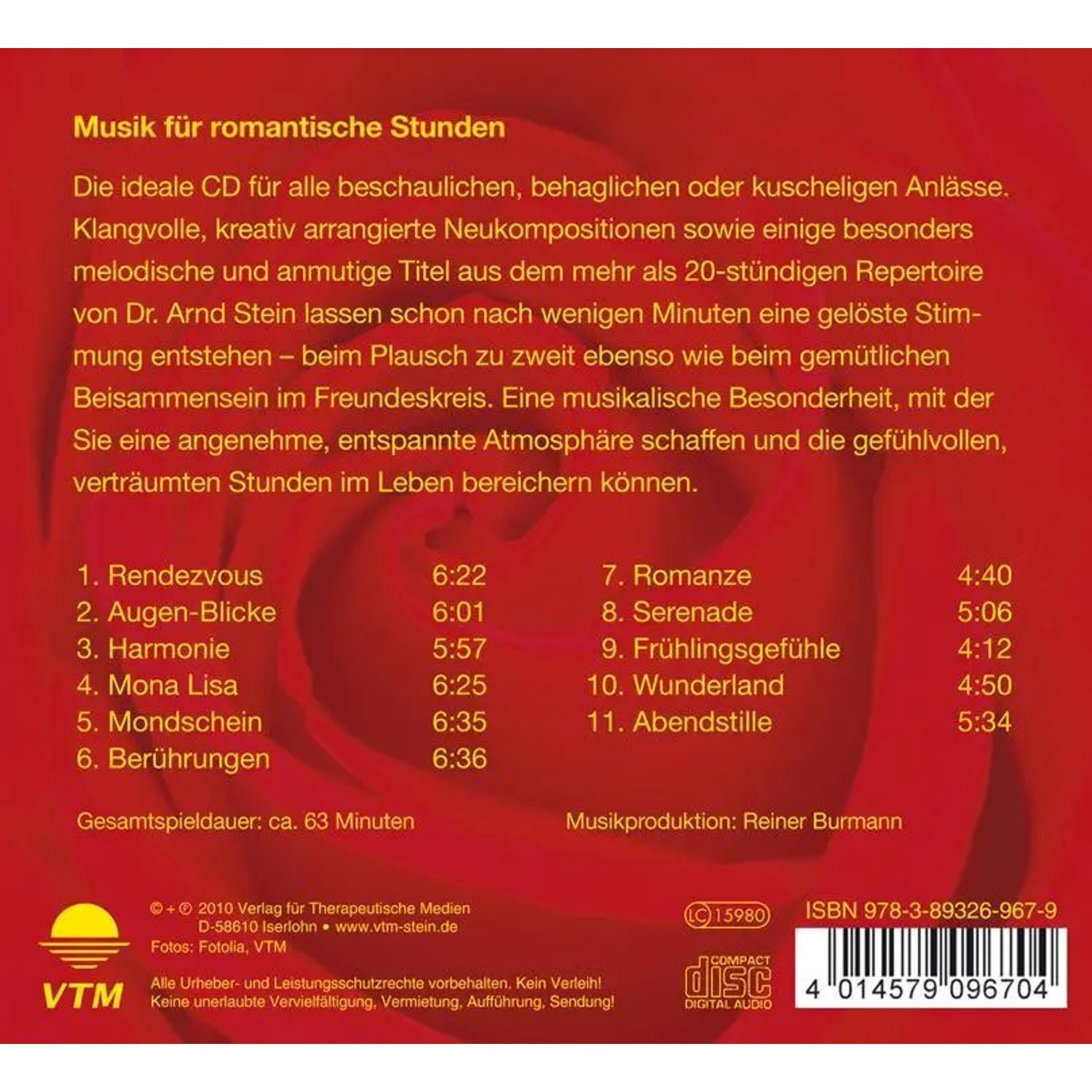 Hörspiel Musik für romantische Stunden