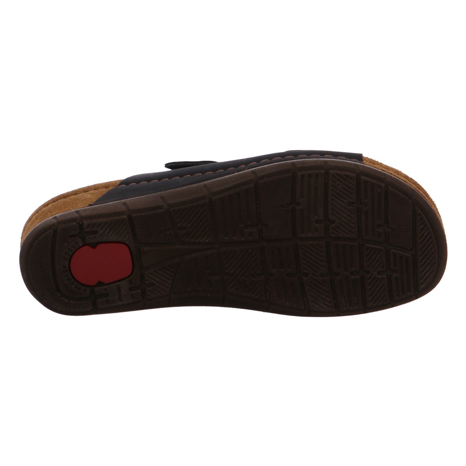 Rohde Rodigo-40 Pantolette Hausschuh, Sandale, Komfortschuh mit Keilabsatz