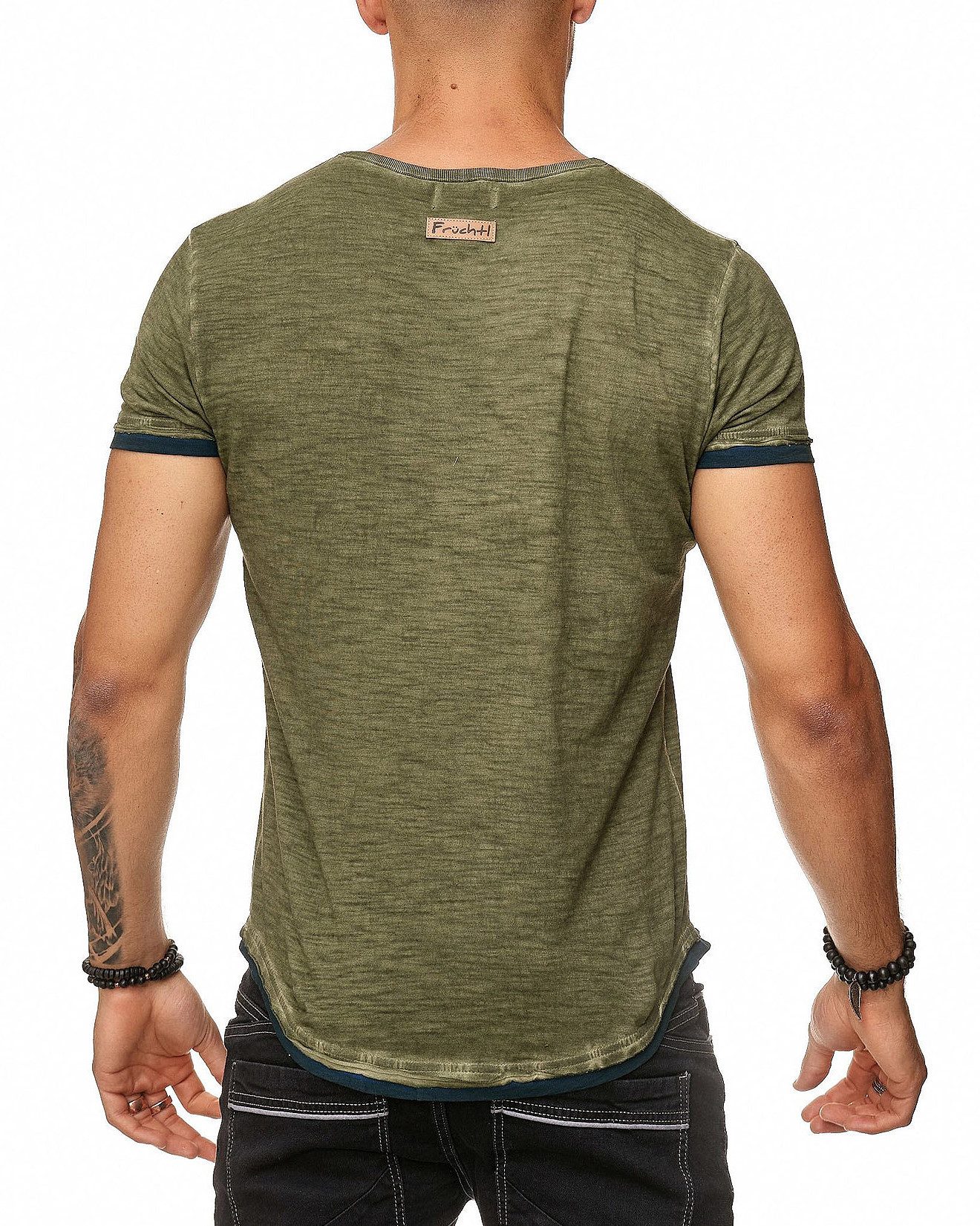 Früchtl T-Shirt mit Rundhals-Ausschnitt – Bild 3 von 3