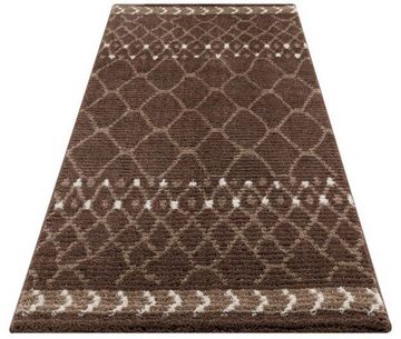 Teppich April 2312, Carpet City, rechteckig, Höhe: 10 mm, Boho-Teppich, besonders weich, Hochflor