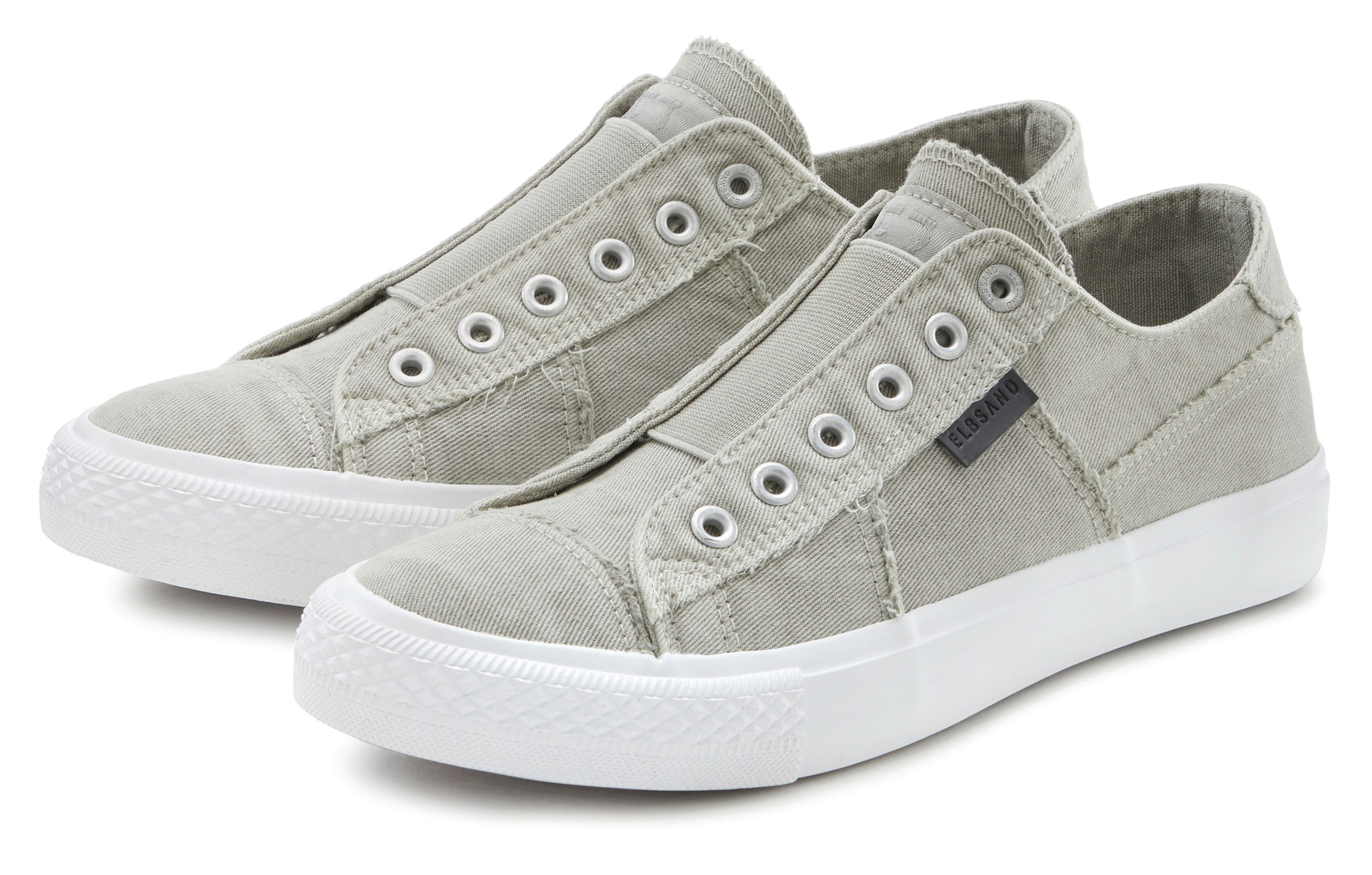 Elbsand Halbschuh, Slipper, Freizeitschuh, Sneaker aus Textil zum Reinschlü günstig online kaufen