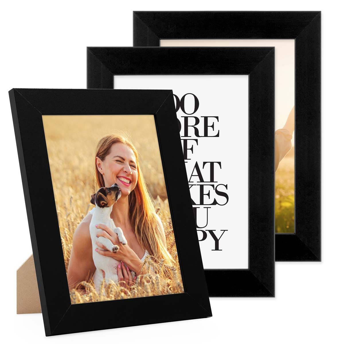 PHOTOLINI Bilderrahmen 3er Set breite Rahmen, günstig online kaufen