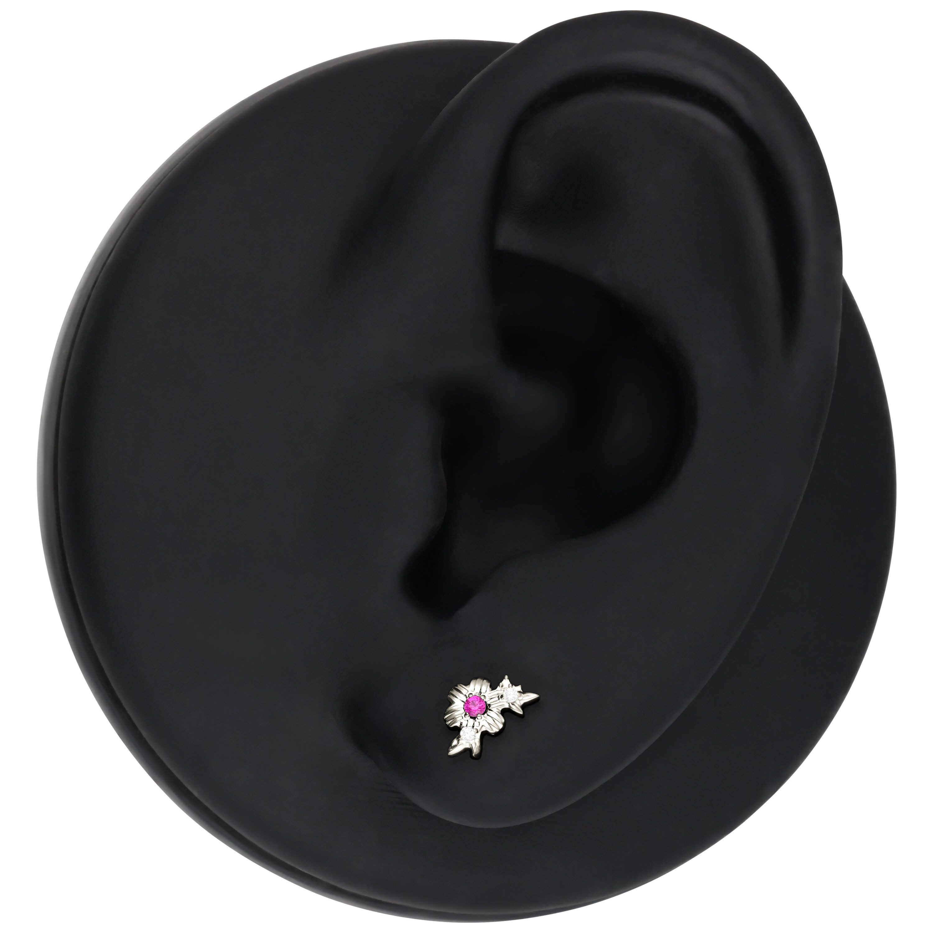 Wildcat Piercing-Set Titan Highline® für, 1 Stück, Titan Grad 23 - wasserfest, hautverträglich, Silber