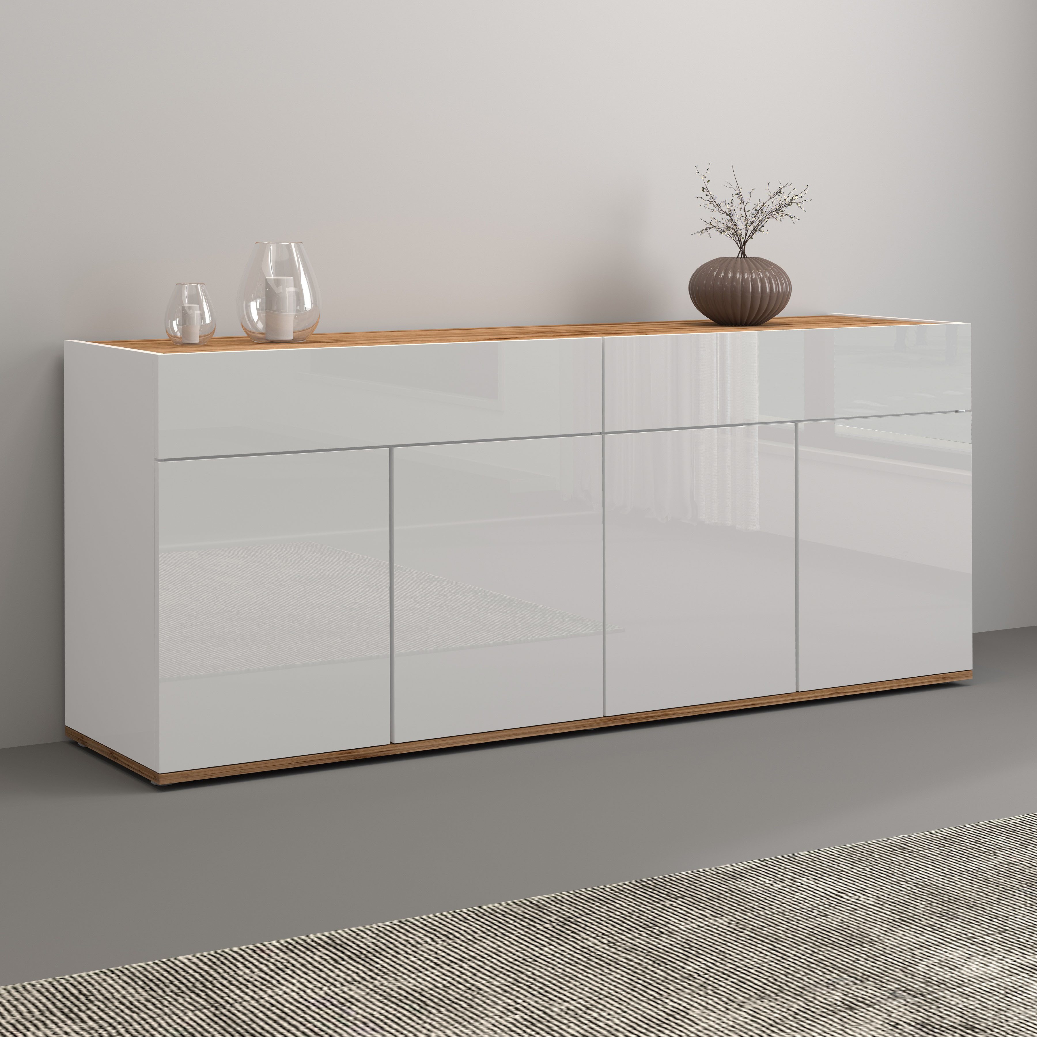 Sideboard Garda, Kommode, Schrank, Kredenz