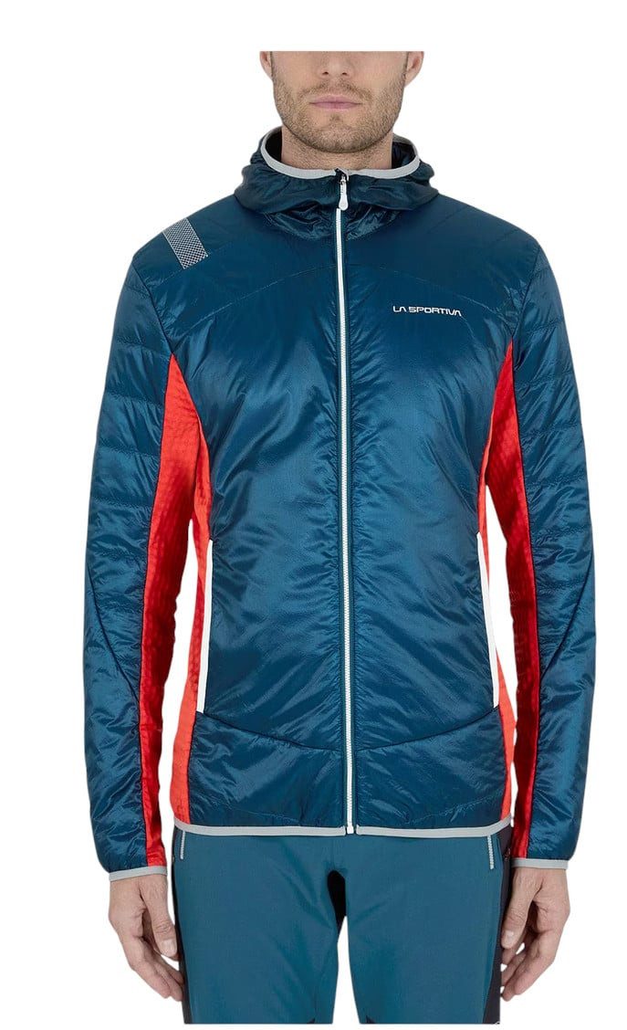 La Sportiva Hybridjacke Isolationsjacke Aequilibrium Insulation Hoody (leicht, atmungsaktiv)