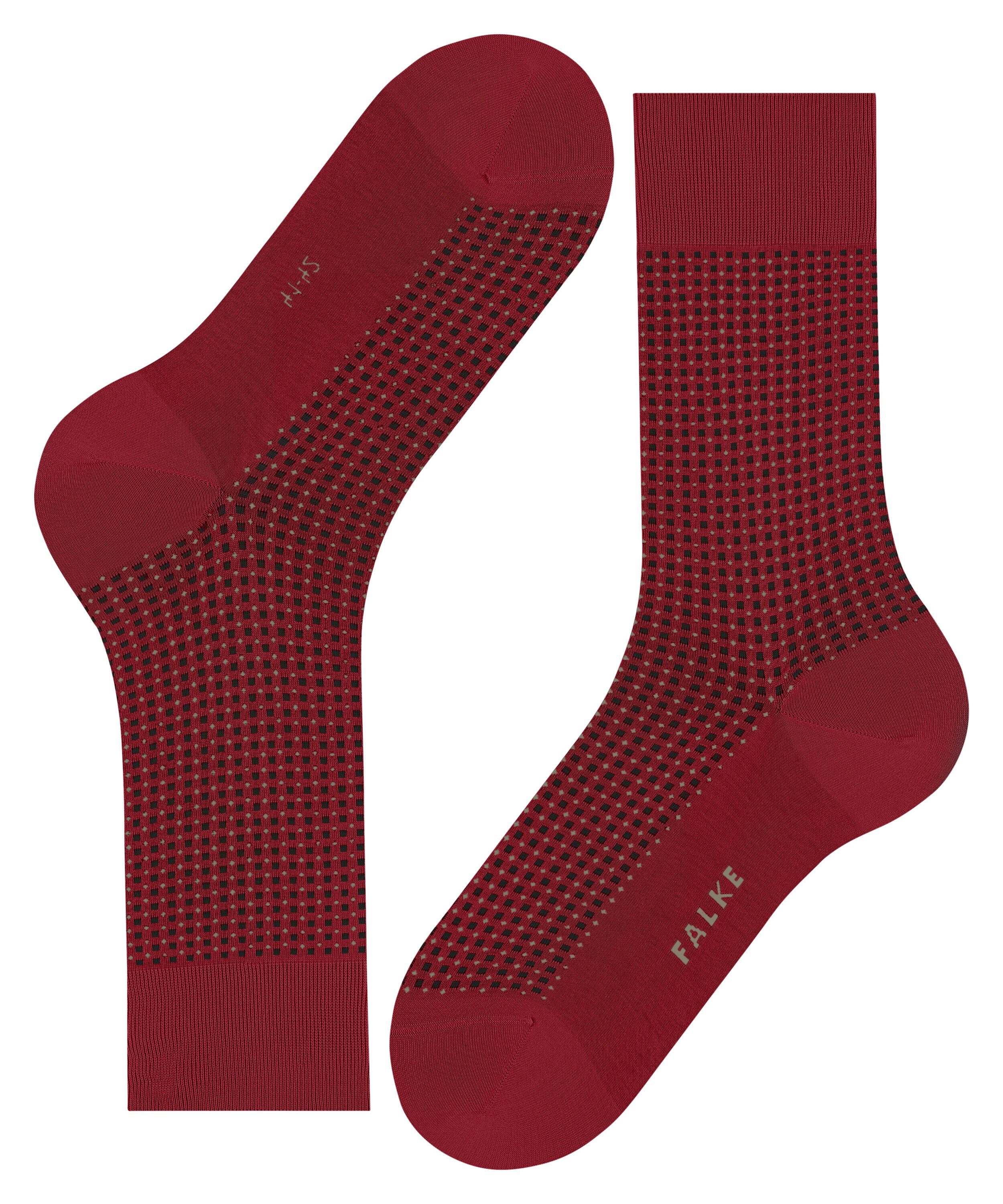 (8228) Uptown scarlet (1-Paar) Socken Tie FALKE