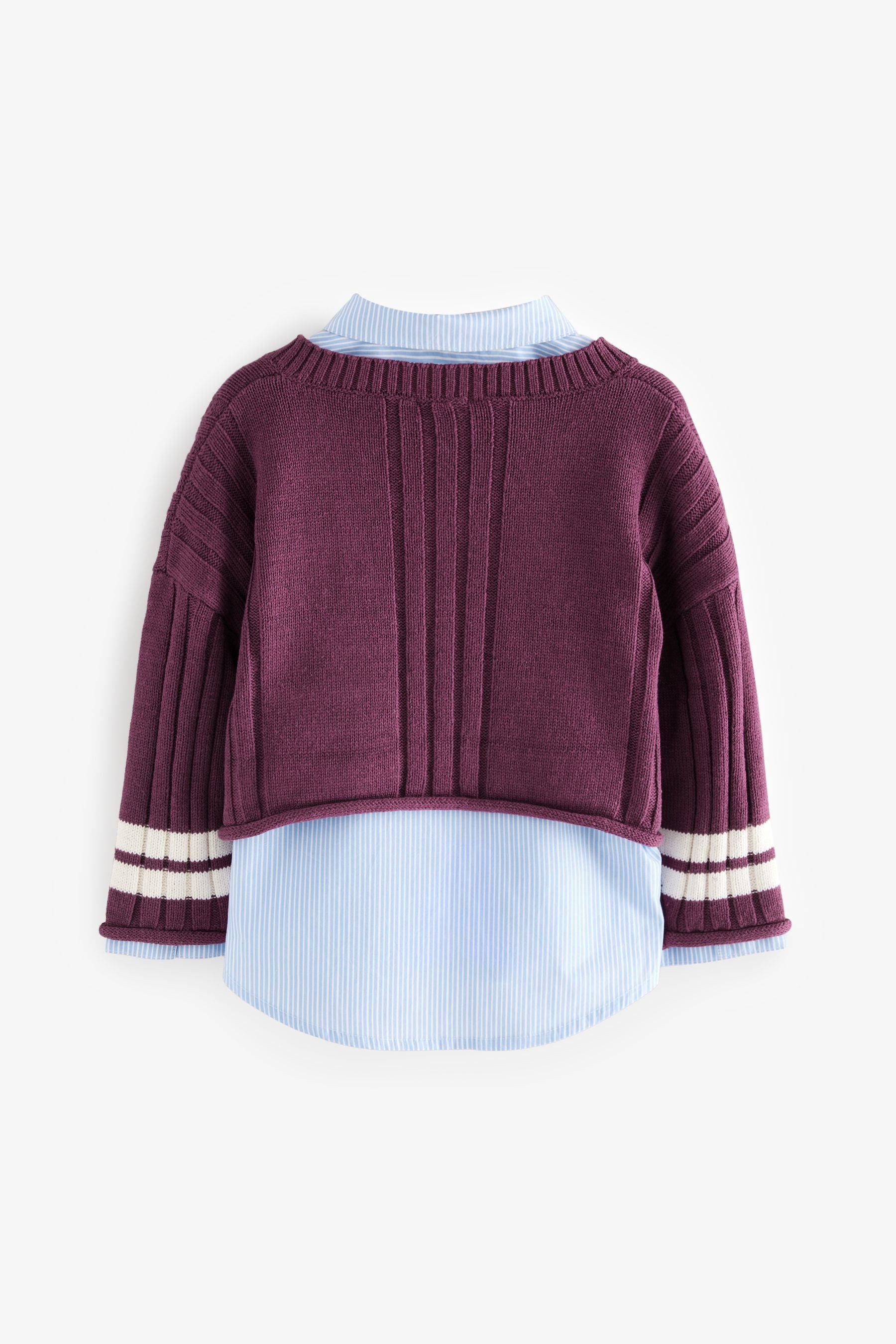 Next Strickpullover Pullover im Varsity-Stil und günstig online kaufen