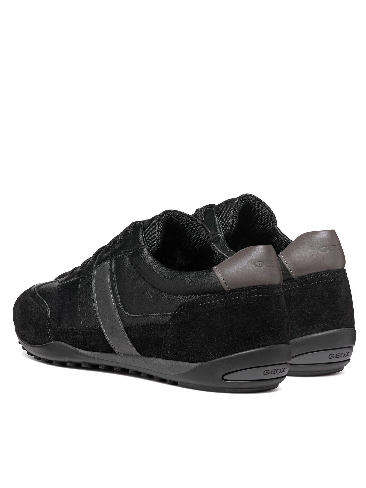Geox Geox Halbschuhe U Wells U45T5A 022ME C9999 Schwarz Schnürboots