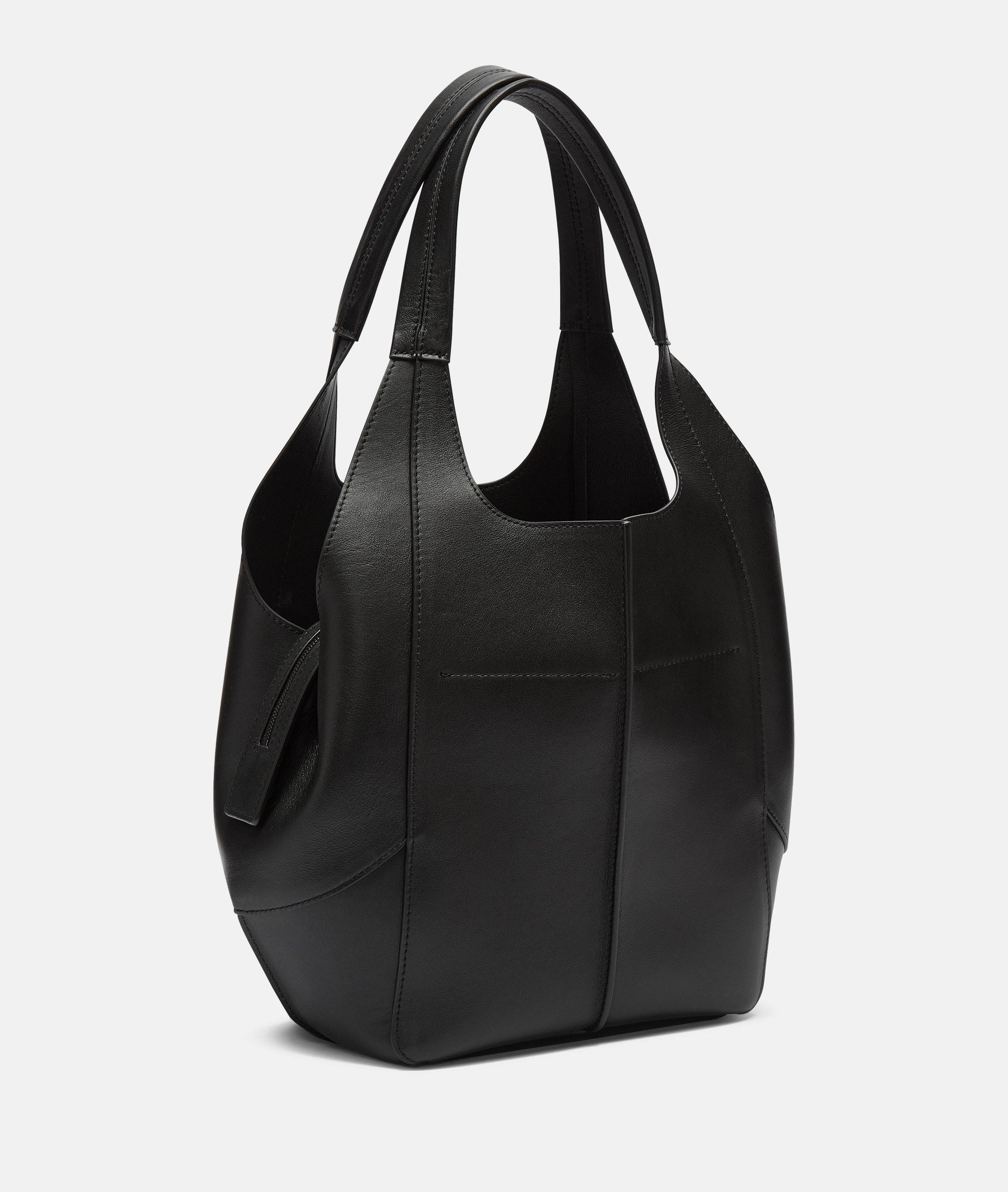 Liebeskind Berlin Schultertasche Lilly Tote M, Geräumige Tasche aus weichem Nappaleder