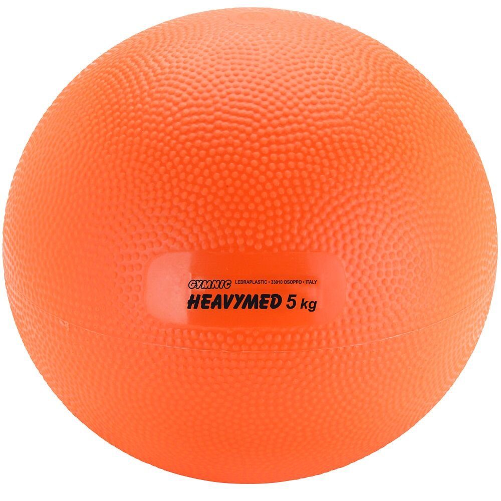 Gymnic Medizinball Medizinball Heavymed, In 3 Größen lieferbar 5.000 g, ø 23 cm, Orange