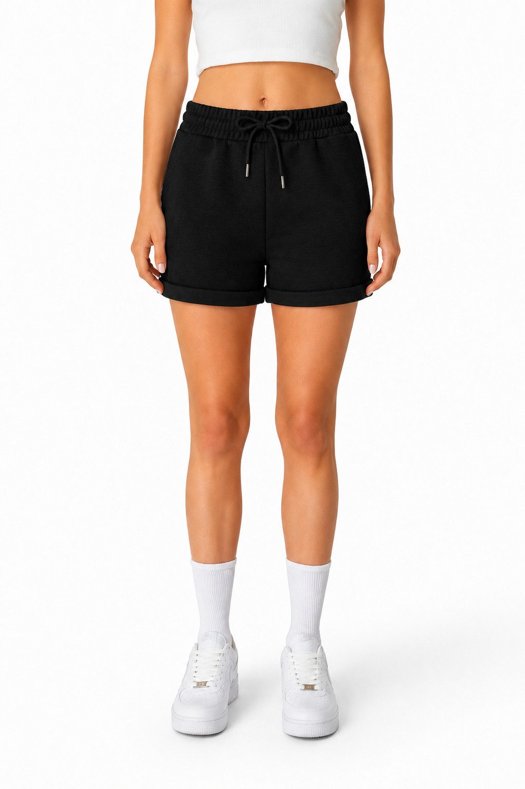 Sweatshorts Kurze Hose Damen Shorts