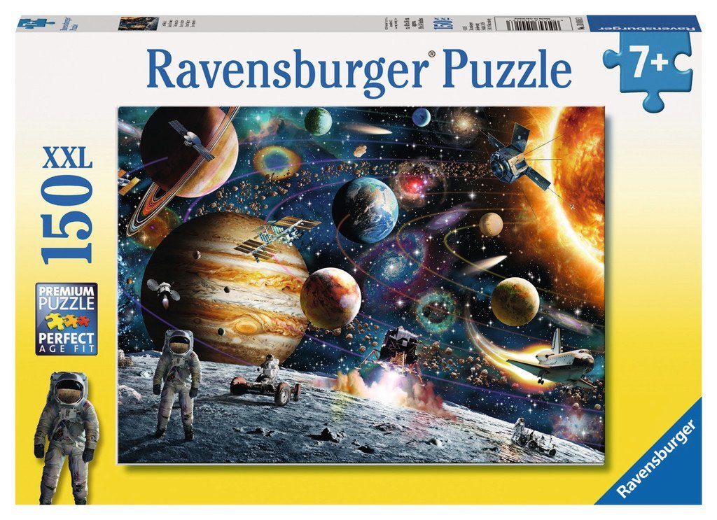Ravensburger Puzzle 150 Teile Ravensburger Kinder Puzzle XXL Im Weltall 100 günstig online kaufen