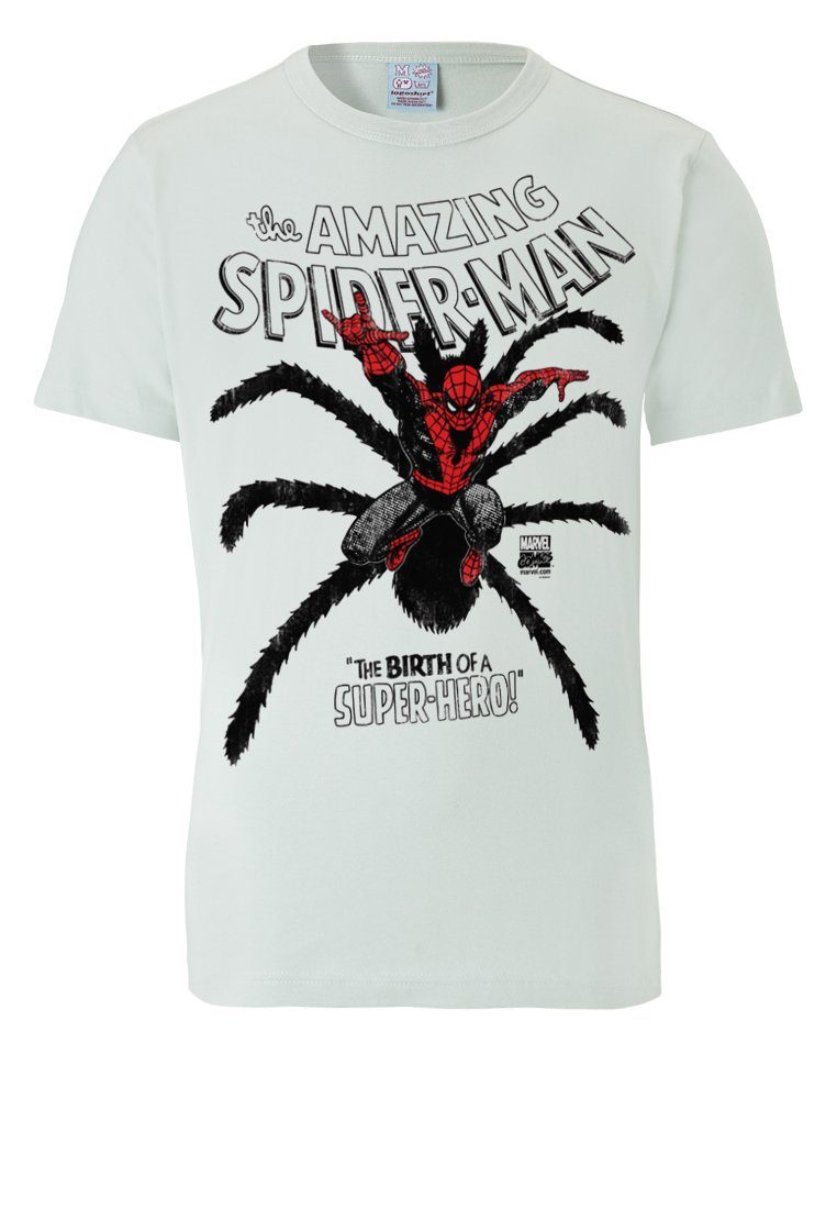 angesagtem LOGOSHIRT MARVEL - mit SPIDER-MAN T-Shirt Superhelden-Print