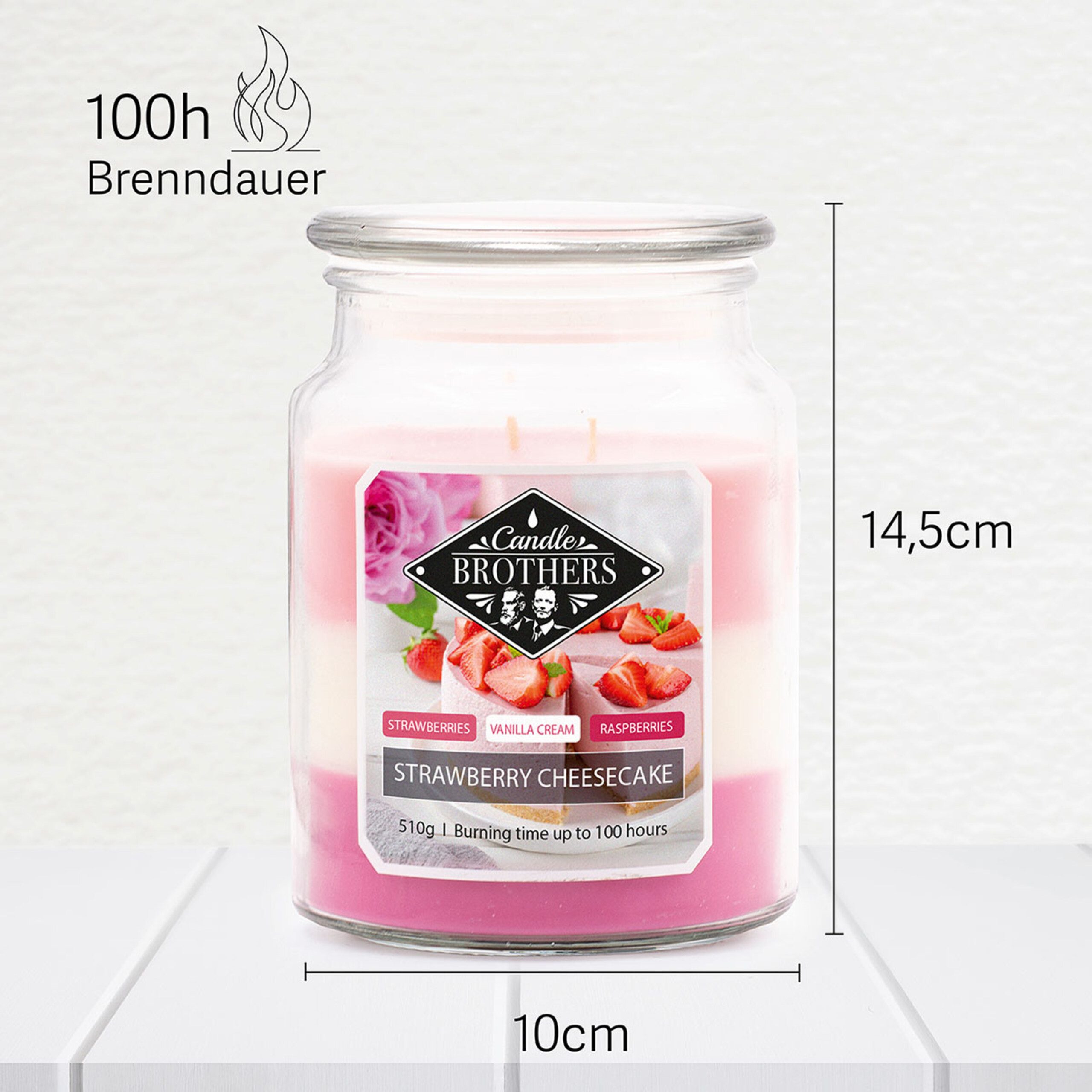 Candle BROTHERS Duftkerze Candle Brothers, Strawberry günstig online kaufen