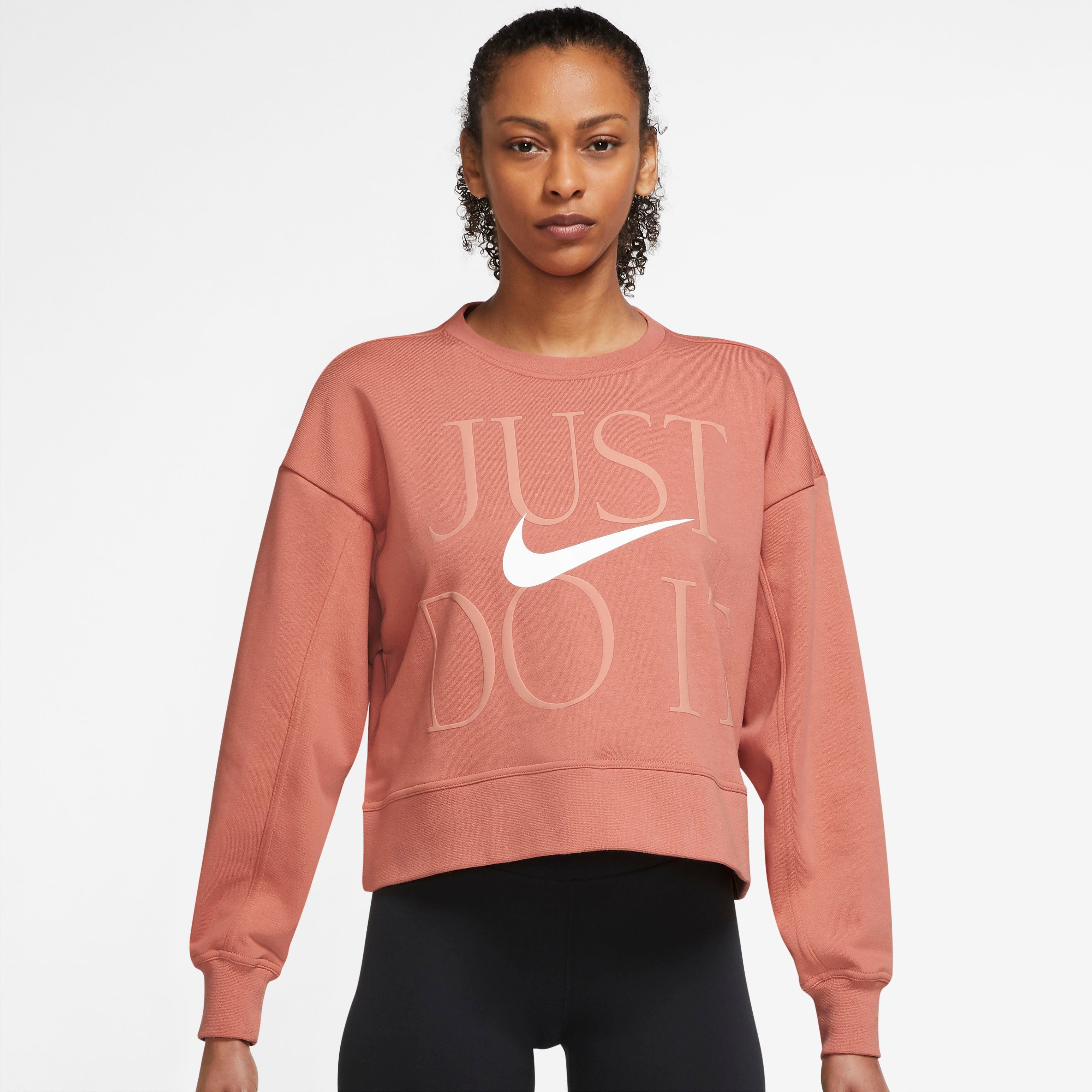 Nike Sweatshirt »DRI-FIT GET FIT WOMENS TRAINING CREW« online kaufen | OTTO