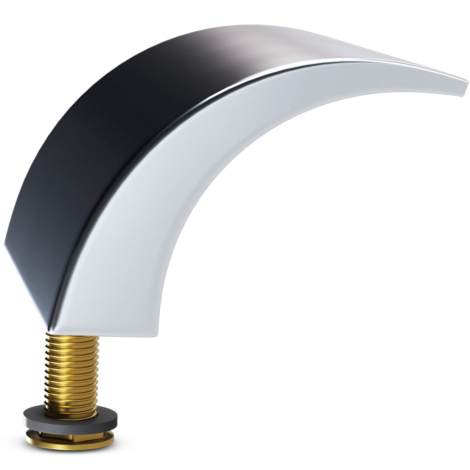 AQUADE Wannenarmatur Wasserfall-Armatur 175 x 80 mm (1-St) ultramoderne Bad günstig online kaufen