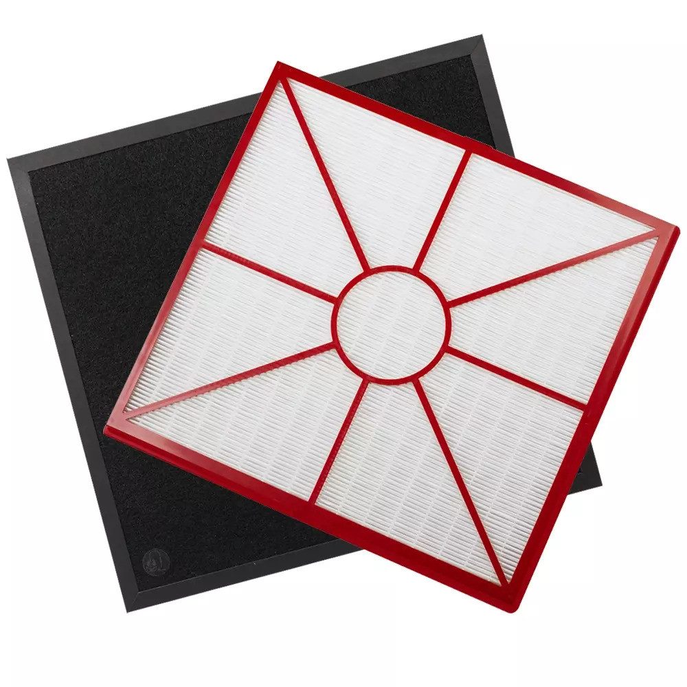 PRIMEBAG Ersatzfilter Carbonfilter Aktivkohlefilter + HEPA Filter geeignet für LUX Aeroguard