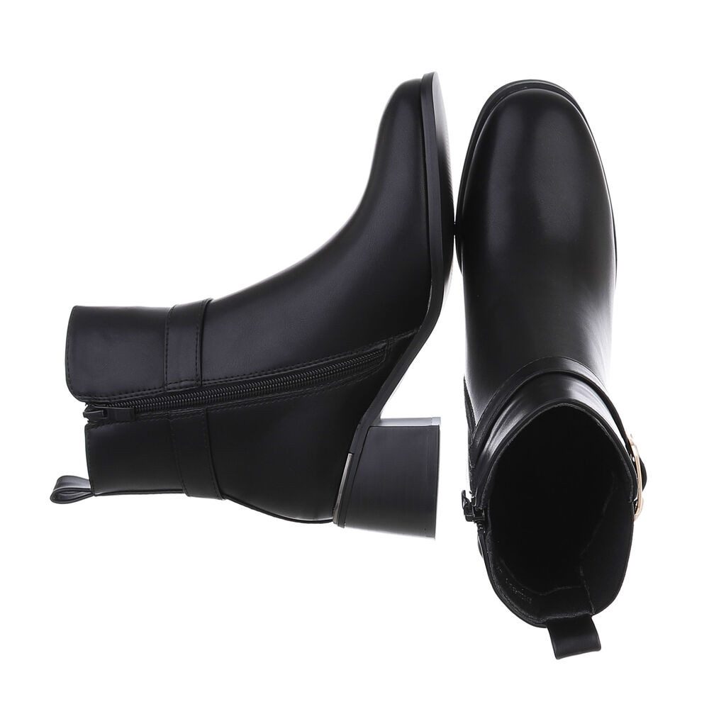 Ital-Design Damen Elegant Stiefelette (87214625) Blockabsatz günstig online kaufen