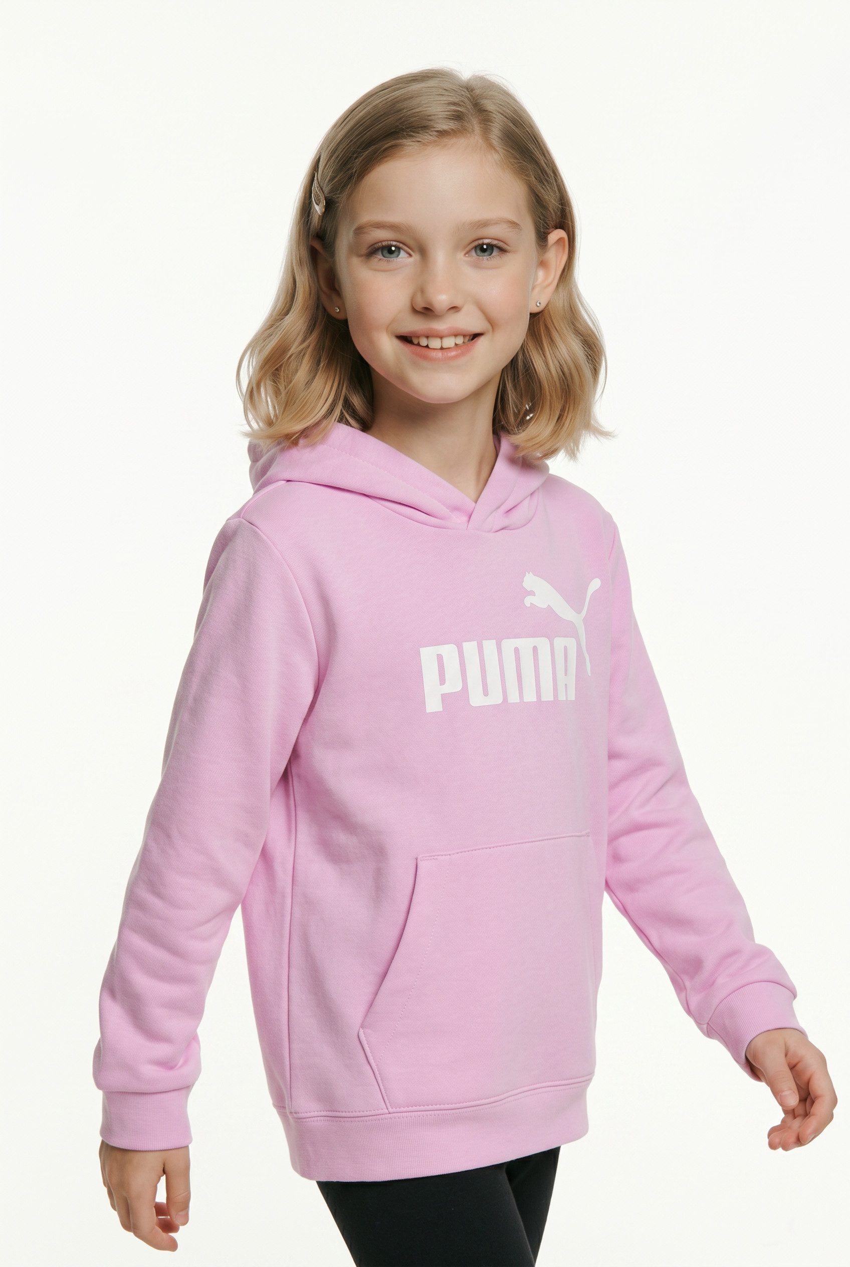 PUMA Kapuzensweatshirt ESS NO. 1 LOGO HOODIE FL PS mit Kapuze, mit gerippten Bündchen, mit Jerseyfutter