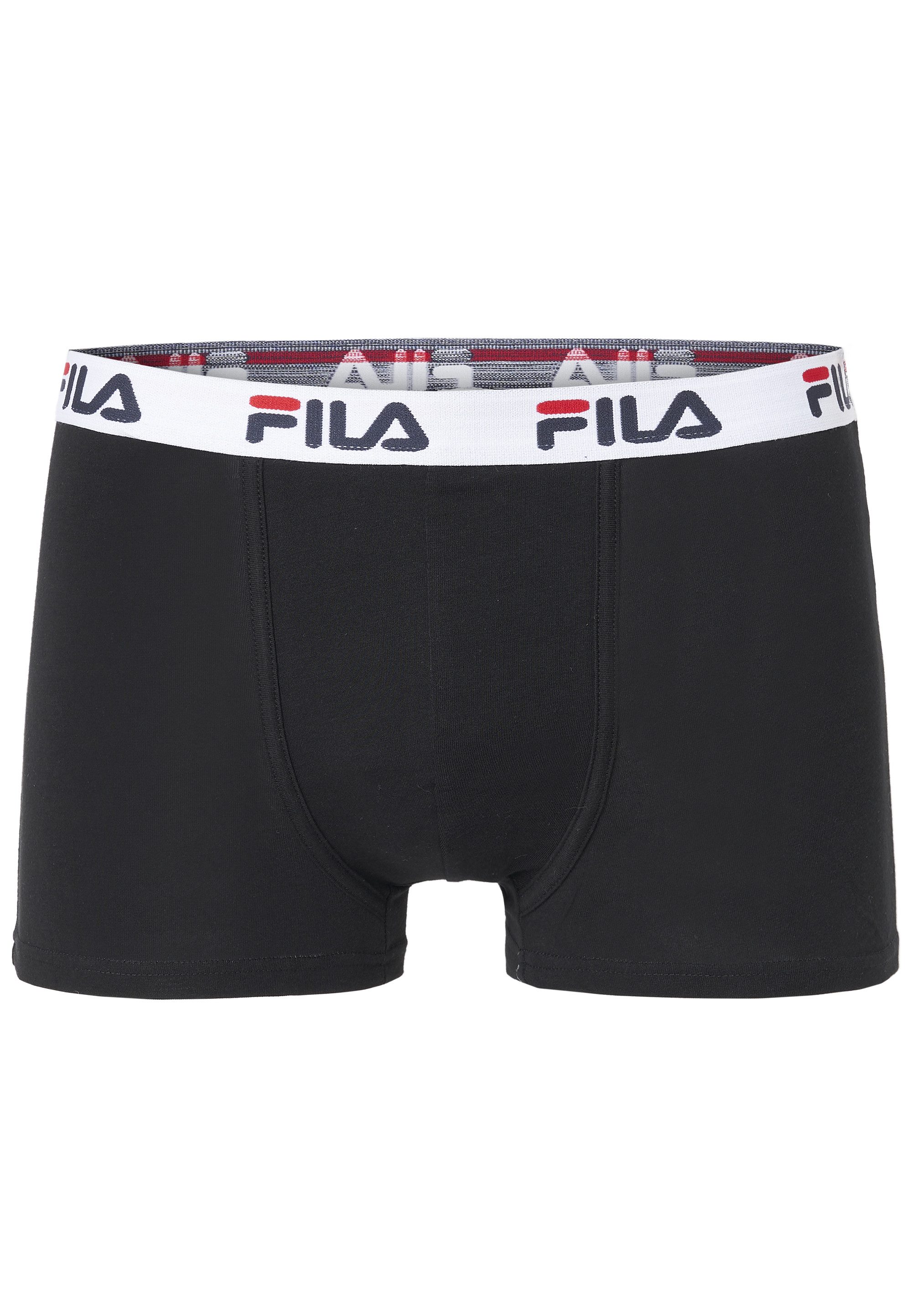Fila Boxershorts (6-St) 6er-Pack mit elastischem Dehnbund