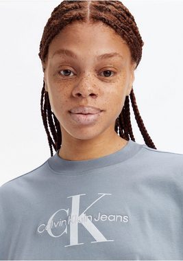 Calvin Klein Jeans T-Shirt mit breitem Umschlagbund an den Ärmeln