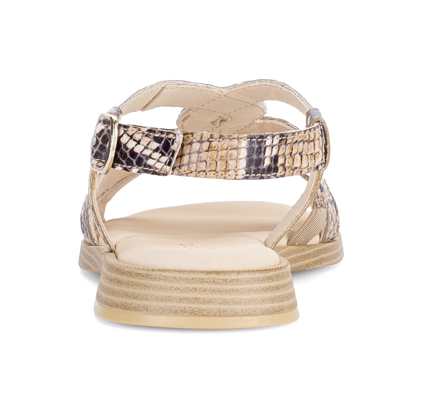 Gabor Riemchensandale Blockabsatz, Sandalette, Sommerschuh mit verstellbarer Schnalle