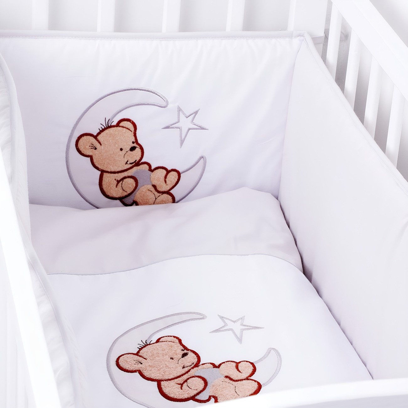 Babyhafen Beistellbett Babybettchen 90x40 mit Rollen günstig online kaufen
