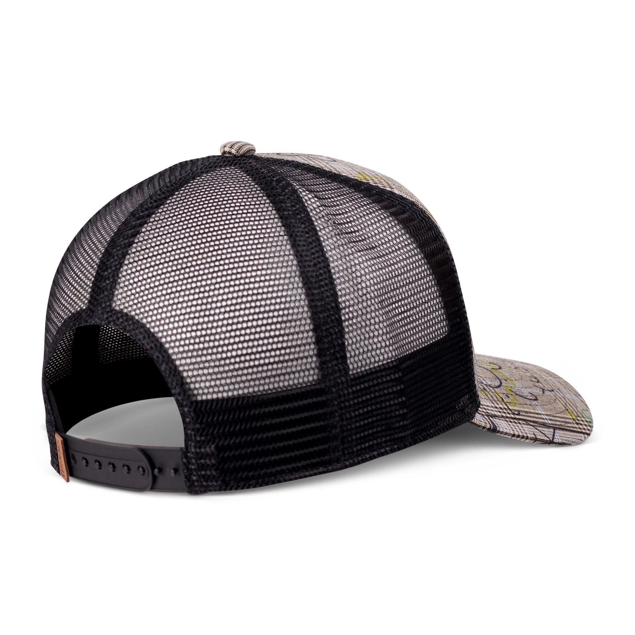 Djinns Trucker Cap Djinns HFT Trucker Cap Crinklecheck (Basecap, Basecap, Meshcap, Trucker Kappe) Glencheck-Karomuster