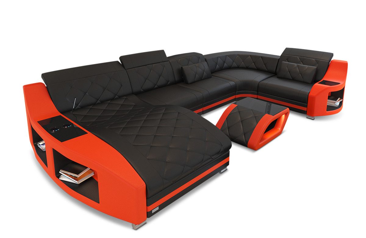 Sofa Dreams Wohnlandschaft Sofa Leder Swing günstig online kaufen