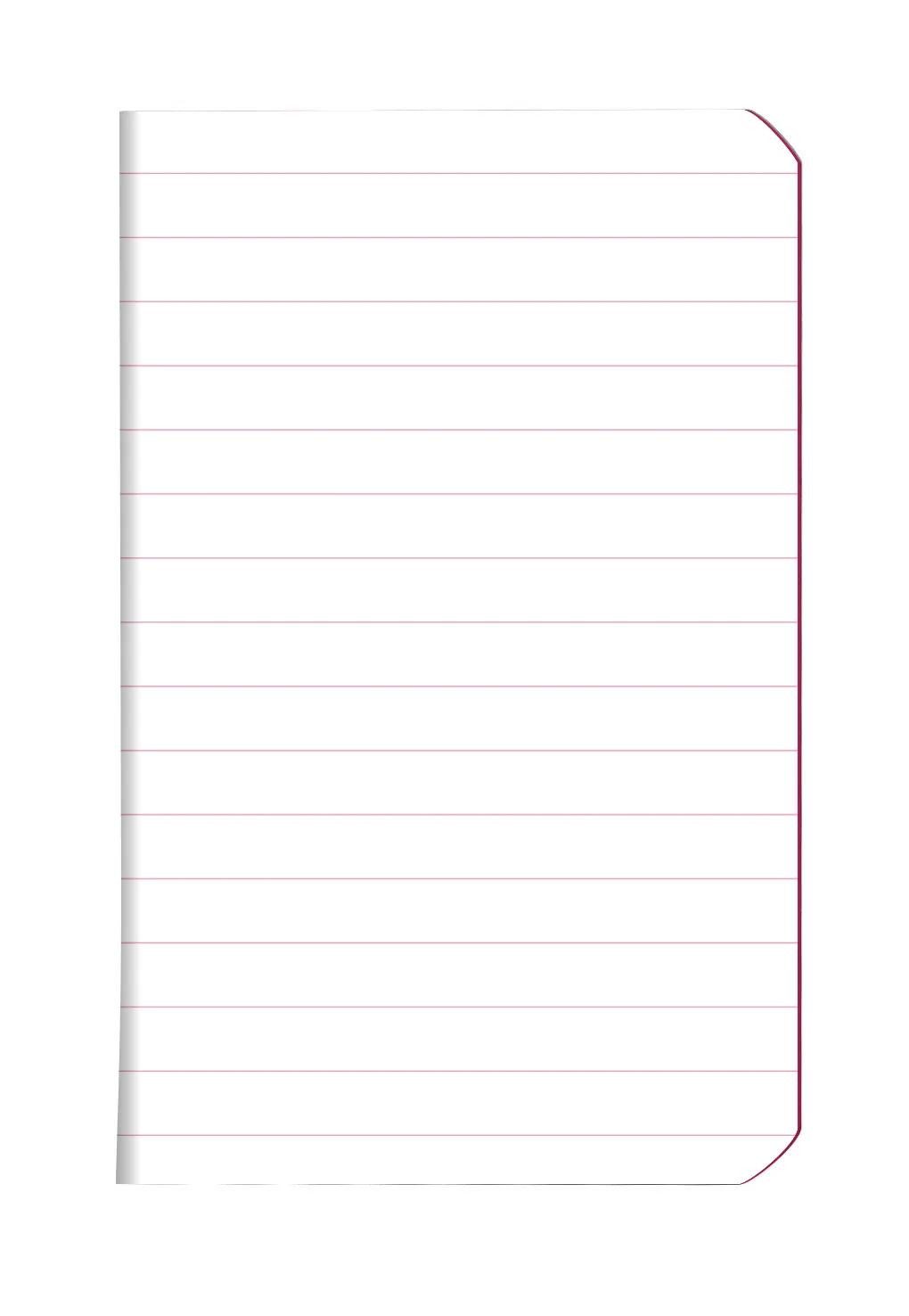 Rhodia Einsteck-Fotoalbum 20x Rhodia 7,5x12 Pflaume Lin 80 Bl 119107C, Heft (geheftet)