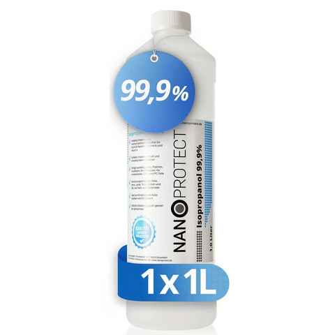 Nanoprotect Isopropanol 99,9% - 1 Liter Reinigungsalkohol