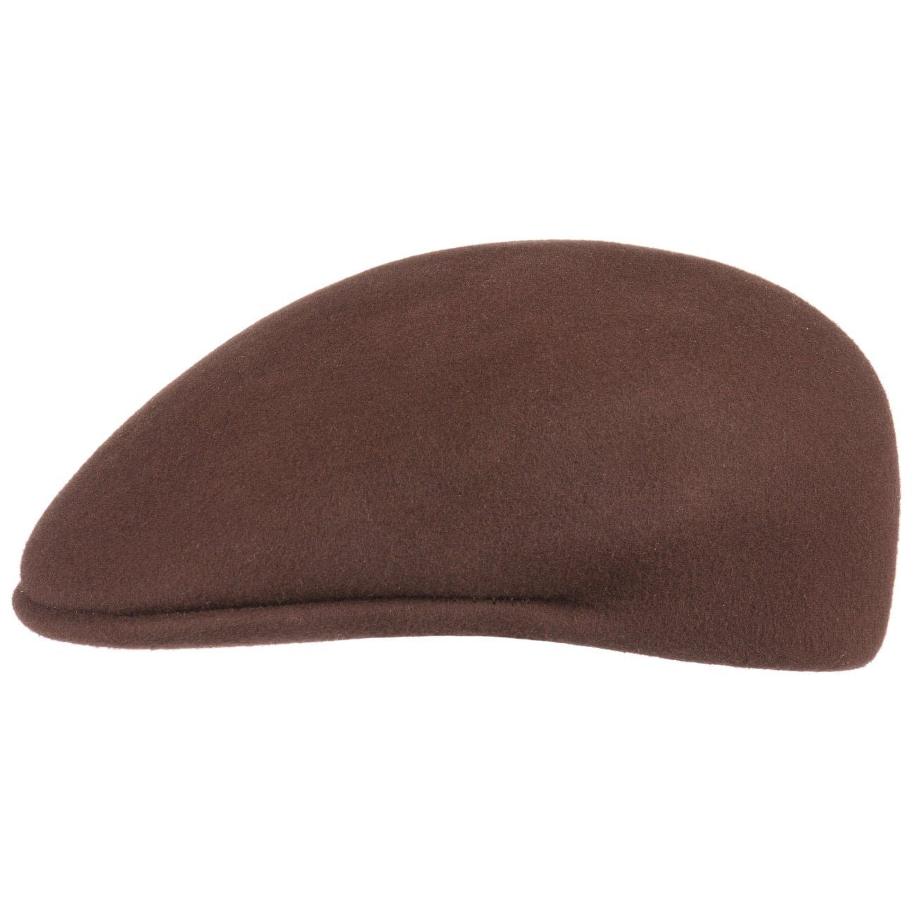 Lipodo Flat Cap (1St) Flatcap mit Schirm, Made in Italy, 100 WOLLFILZ