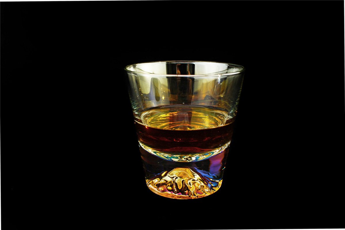 Winkee Whiskyglas Everest, Glas, ca. Ø 9,5 x 9,5 cm, für 300 ml