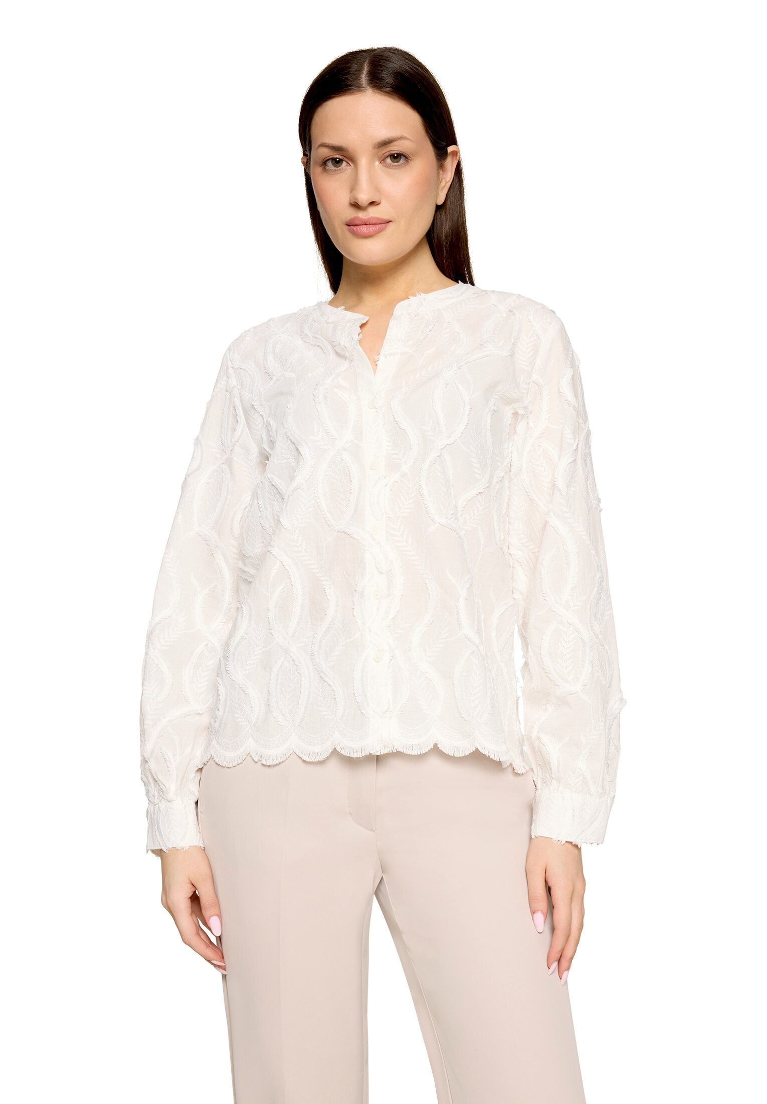 Betty Barclay Spitzenbluse Damen mit Schmuckkanten