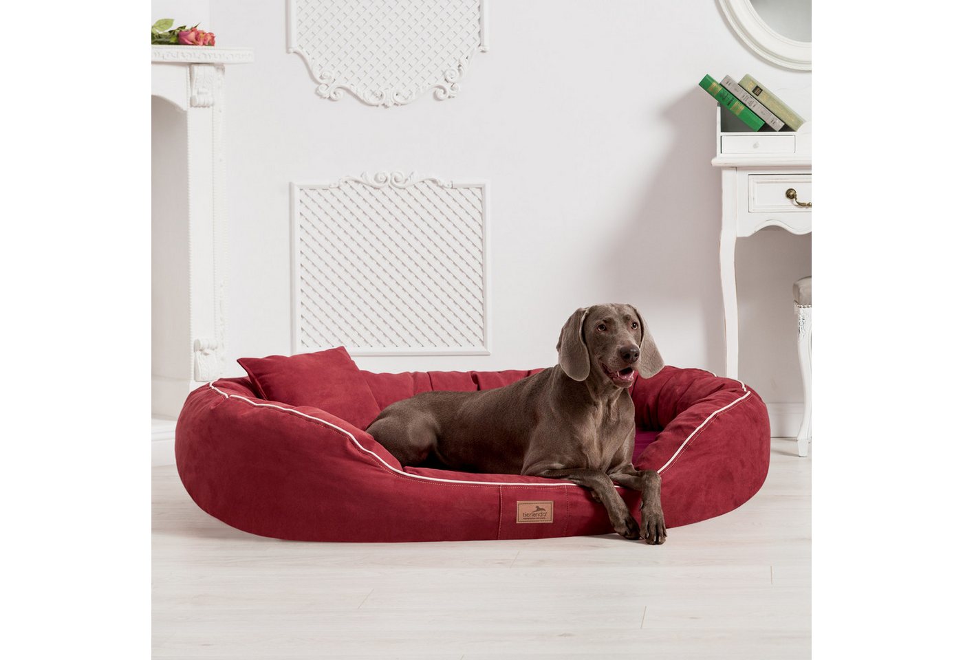Thumbnail - tierlando® Tierbett Orthopädisches Hundebett MARLON VISCO PLUS Velours