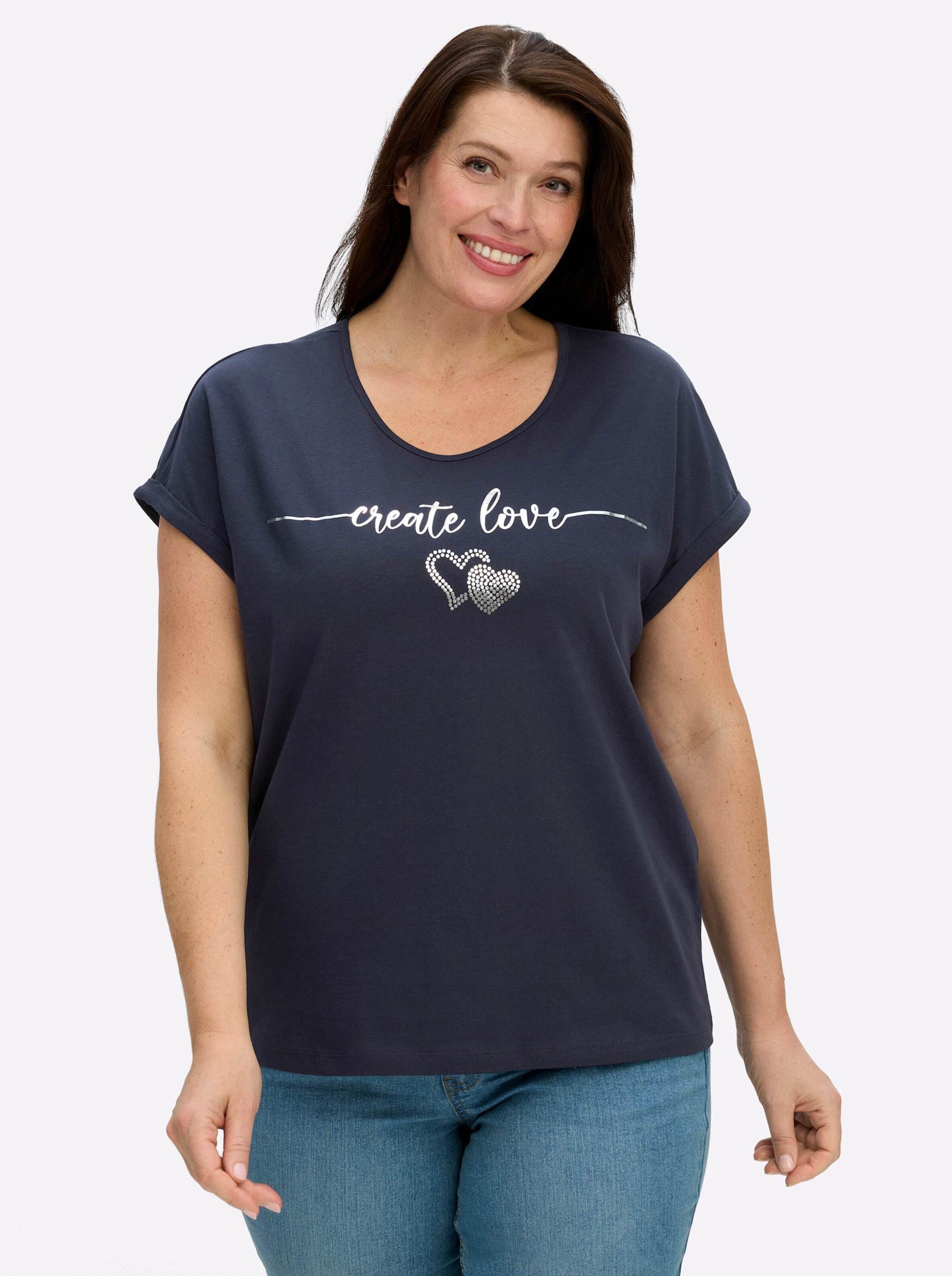 Sieh an! T-Shirt Rundhals-Shirt Extra kurz günstig online kaufen