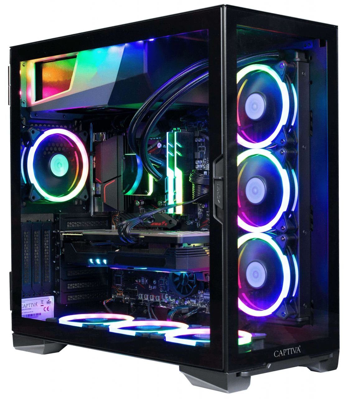 CAPTIVA Highend Gaming R64-728 Gaming-PC (AMD Ryzen 9 5900X, GeForce RTX  3070, 32 GB RAM, 1000 GB SSD, Wasserkühlung) online kaufen | OTTO
