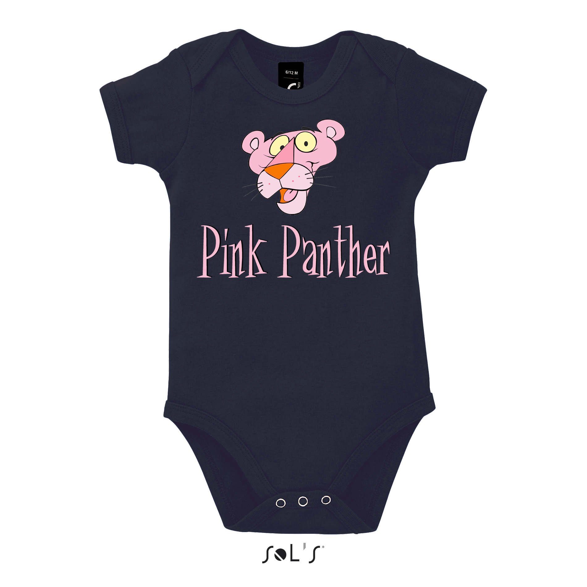 Blondie Inspector Kinder Brownie Navyblau Comic Baby Strampler Pink Panther Cartoon Rosarote &