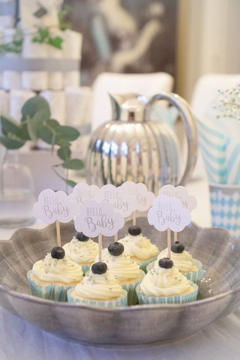 JaBaDaBaDo Muffinform Caketopper für Babyshower Party, (11-tlg)