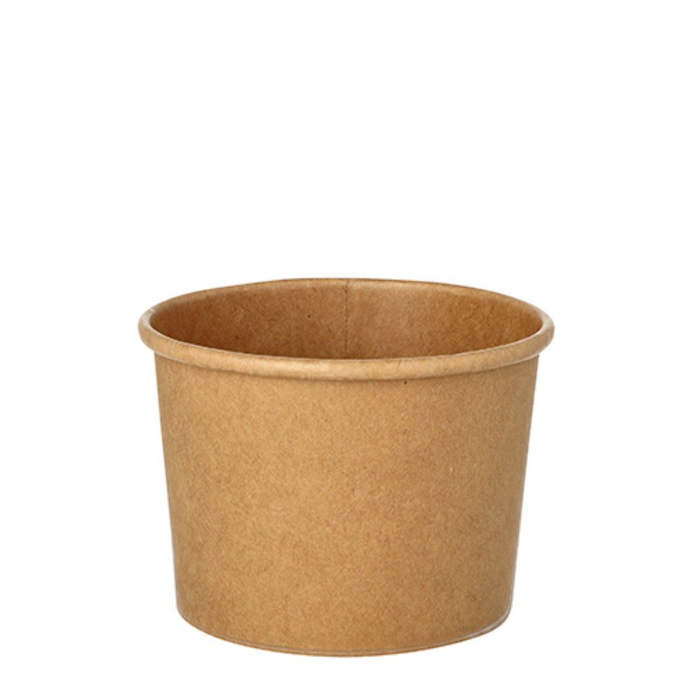 Starpak Becher 25 Suppenbecher, Pappe 350 ml Ø 9,8 cm · 7 cm braun